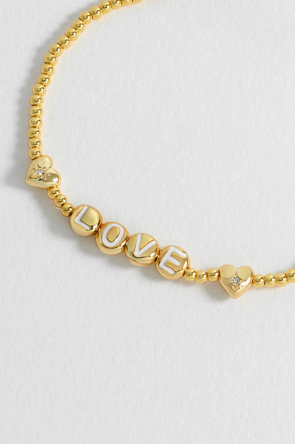 Love Letter Bead Bracelet