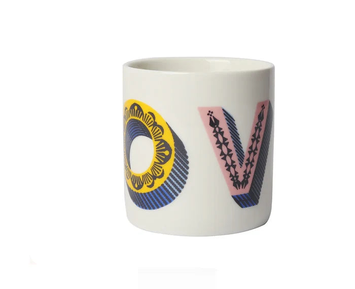 LOVE MUG MULTICOLOR