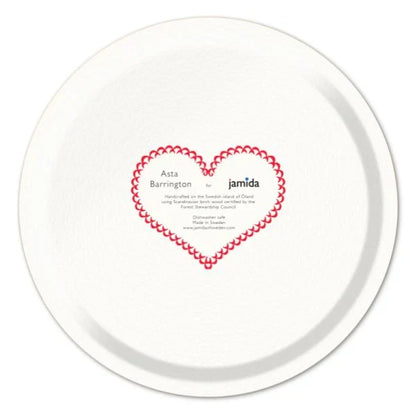 LOVE RED TRAY