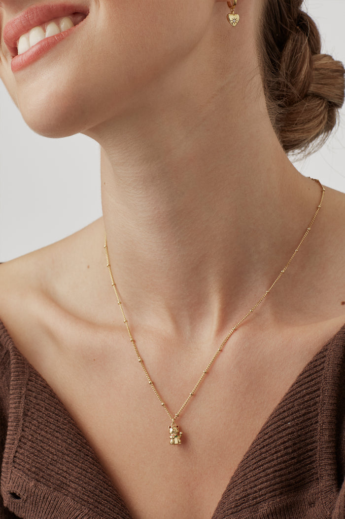 Lucky Cat Necklace