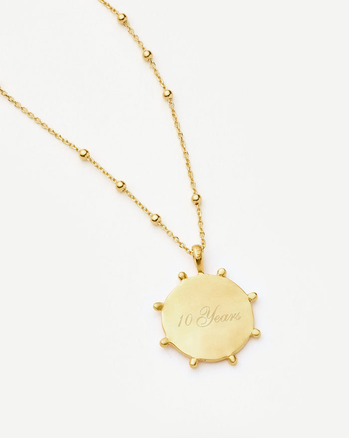 Lucy Williams Beaded Coin Necklace Necklaces Missoma