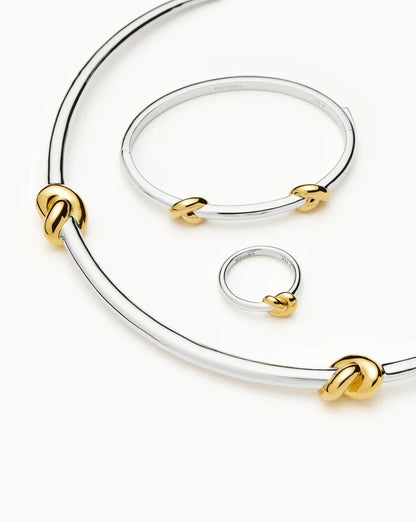 Lucy Williams Knot Stacking Ring | Mixed Metal Rings Missoma