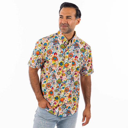 RSVLTS RSVLTS Short Sleeve Shirt Lush Summer Daydream – KUNUFLEX Short Sleeve Shirt Lush Summer Daydream – KUNUFLEX Short Sleeve Shirt