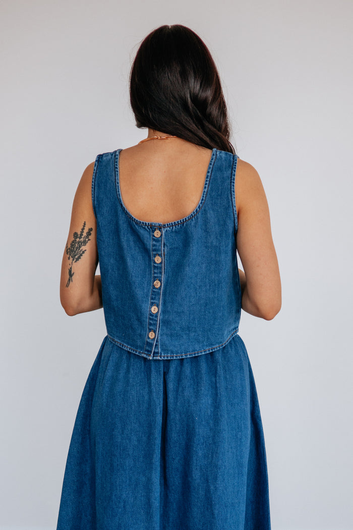 Lynetta Denim Top