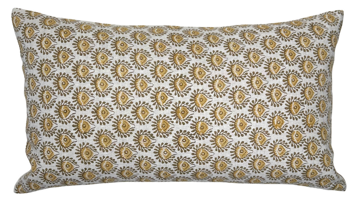 Lyon Pillow Cover in Saffron, Walter G Textiles