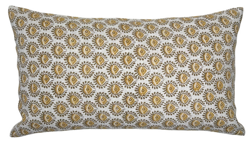 Lyon Pillow Cover in Saffron, Walter G Textiles