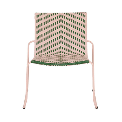 Maddie Occasional Chair Green/Pale Rose