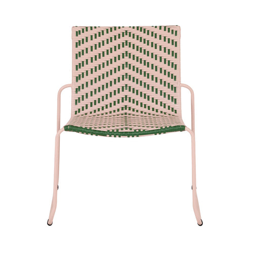 Maddie Occasional Chair Green/Pale Rose