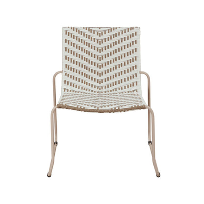 Maddie Occasional Chair Taupe/White
