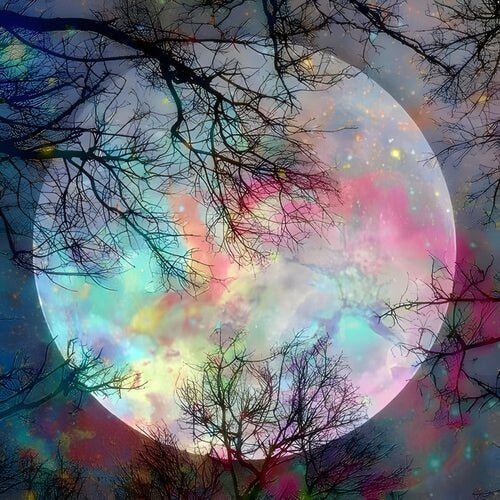 Magical Moon Paint By Numbers Kit