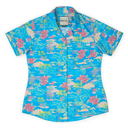 RSVLTS XS RSVLTS Women's Short Sleeve Shirt Magnum Tide – Women's KUNUFLEX Short Sleeve Shirt Magnum Tide – Women's KUNUFLEX Short Sleeve Shirt