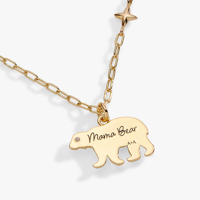 'Mama Bear' Pendant Necklace