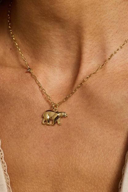 'Mama Bear' Pendant Necklace