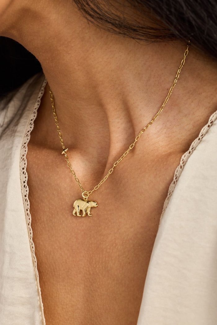 'Mama Bear' Pendant Necklace