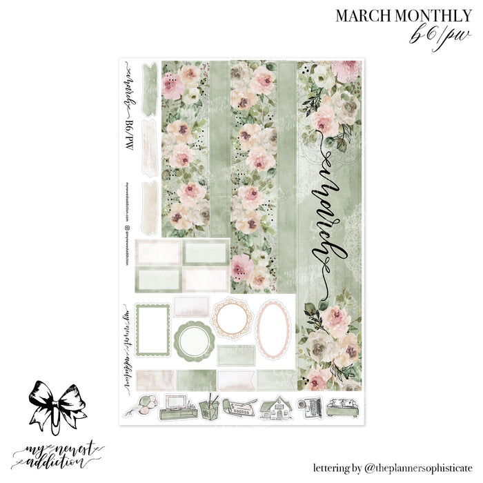 MARCH 2026 B6 / PERSONAL WIDE MONTHLY