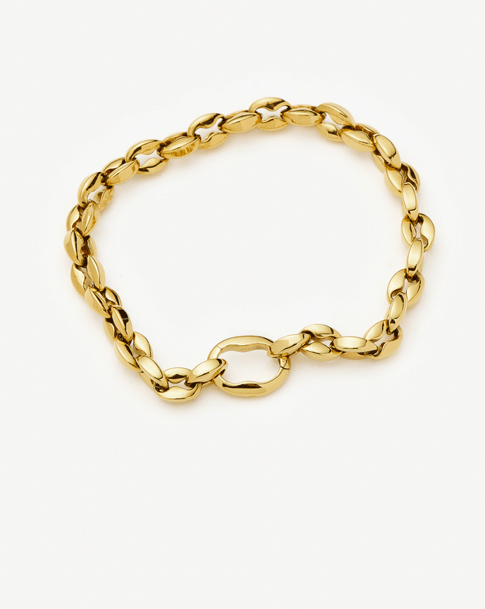 Mariner Chain Bracelet | 18k Gold Plated Bracelets Missoma