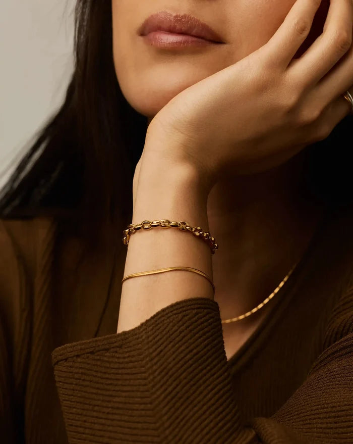 Mariner Chain Bracelet | 18k Gold Plated Bracelets Missoma