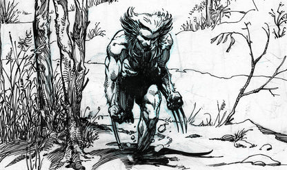 Marvel Comics Presents #77: Weapon X Original Art Variant Poster