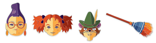 Mary and The Witch's Flower Pin Set