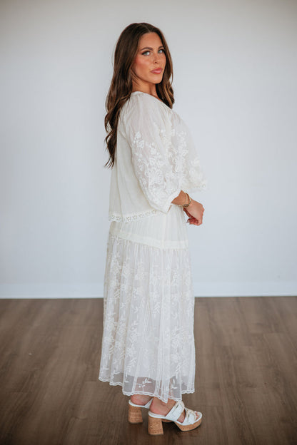 Maryanne Lace Skirt