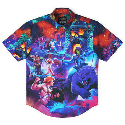 RSVLTS XS He-Man and the Masters of the Universe Short Sleeve Shirt Masters of the Universe™ "Battle for Eternia™" – KUNUFLEX Short Sleeve Shirt Masters of the Universe™ "Battle for Eternia™" – KUNUFLEX Short Sleeve Shirt