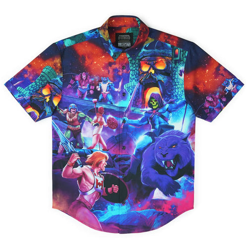 RSVLTS XS He-Man and the Masters of the Universe Short Sleeve Shirt Masters of the Universe™ "Battle for Eternia™" – KUNUFLEX Short Sleeve Shirt Masters of the Universe™ "Battle for Eternia™" – KUNUFLEX Short Sleeve Shirt