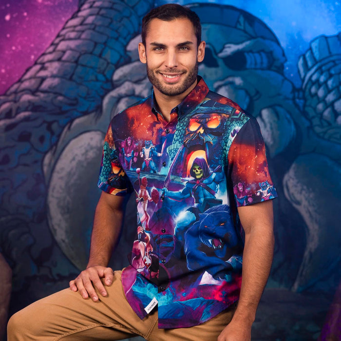 RSVLTS He-Man and the Masters of the Universe Short Sleeve Shirt Masters of the Universe™ "Battle for Eternia™" – KUNUFLEX Short Sleeve Shirt Masters of the Universe™ "Battle for Eternia™" – KUNUFLEX Short Sleeve Shirt