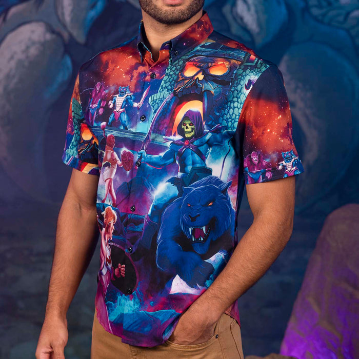 RSVLTS He-Man and the Masters of the Universe Short Sleeve Shirt Masters of the Universe™ "Battle for Eternia™" – KUNUFLEX Short Sleeve Shirt Masters of the Universe™ "Battle for Eternia™" – KUNUFLEX Short Sleeve Shirt