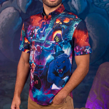 RSVLTS He-Man and the Masters of the Universe Short Sleeve Shirt Masters of the Universe™ "Battle for Eternia™" – KUNUFLEX Short Sleeve Shirt Masters of the Universe™ "Battle for Eternia™" – KUNUFLEX Short Sleeve Shirt