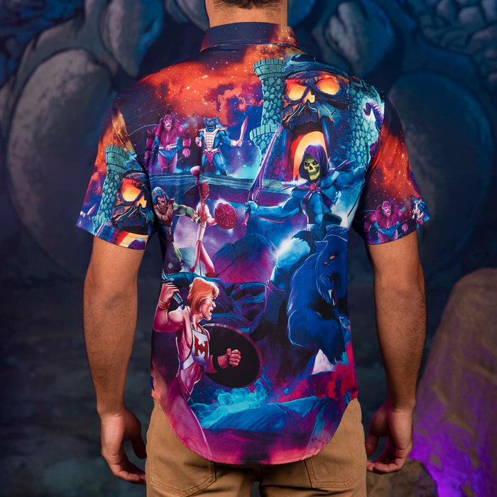 RSVLTS He-Man and the Masters of the Universe Short Sleeve Shirt Masters of the Universe™ "Battle for Eternia™" – KUNUFLEX Short Sleeve Shirt Masters of the Universe™ "Battle for Eternia™" – KUNUFLEX Short Sleeve Shirt
