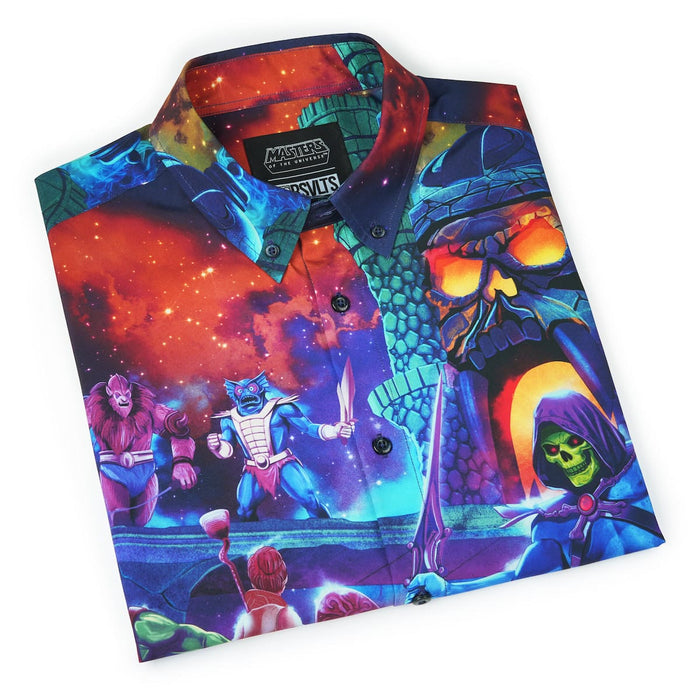 RSVLTS He-Man and the Masters of the Universe Short Sleeve Shirt Masters of the Universe™ "Battle for Eternia™" – KUNUFLEX Short Sleeve Shirt Masters of the Universe™ "Battle for Eternia™" – KUNUFLEX Short Sleeve Shirt