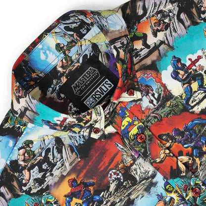 RSVLTS He-Man and the Masters of the Universe Short Sleeve Shirt Masters of the Universe™ "Panels of Power” – KUNUFLEX Short Sleeve Shirt Masters of the Universe™ "Panels of Power” – KUNUFLEX Short Sleeve Shirt