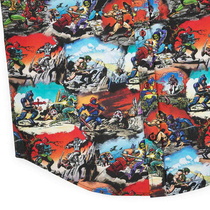 RSVLTS He-Man and the Masters of the Universe Short Sleeve Shirt Masters of the Universe™ "Panels of Power” – KUNUFLEX Short Sleeve Shirt Masters of the Universe™ "Panels of Power” – KUNUFLEX Short Sleeve Shirt