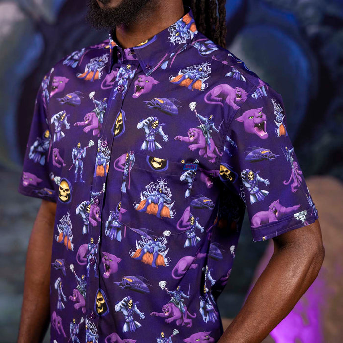 RSVLTS He-Man and the Masters of the Universe Short Sleeve Shirt Masters of the Universe™ "Purrr-fectly Evil" – KUNUFLEX Short Sleeve Shirt Masters of the Universe™ "Purrr-fectly Evil" – KUNUFLEX Short Sleeve Shirt
