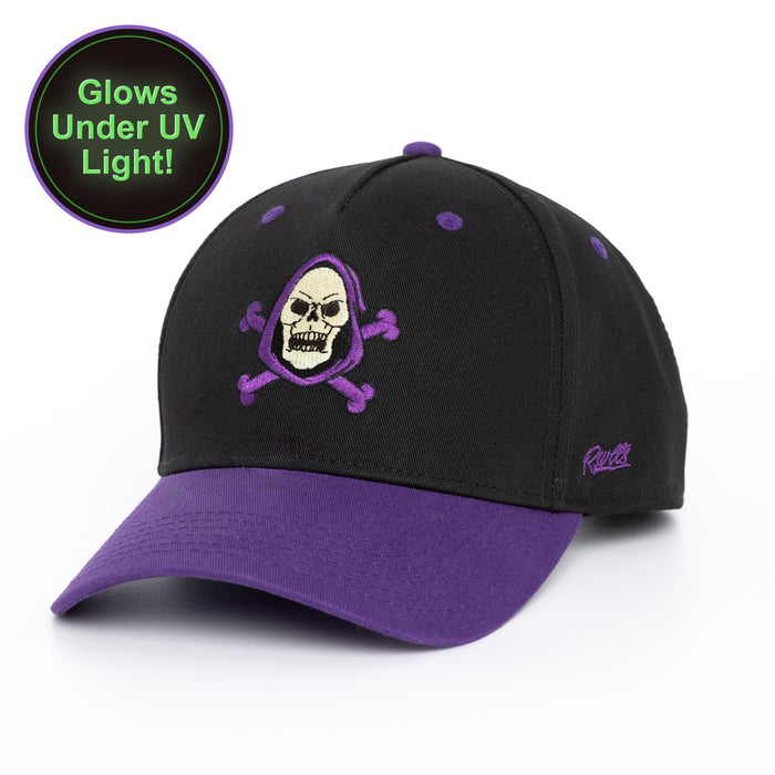RSVLTS He-Man and the Masters of the Universe Hat Masters of the Universe™ "Skel Cap" – 5-Panel Curved Brim Hat Masters of the Universe™ "Skel Cap" – 5-Panel Curved Brim Hat