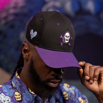 RSVLTS He-Man and the Masters of the Universe Hat Masters of the Universe™ "Skel Cap" – 5-Panel Curved Brim Hat Masters of the Universe™ "Skel Cap" – 5-Panel Curved Brim Hat