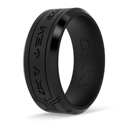 Star Wars™ Silicone Ring - May The Force Be With You - Obsidian