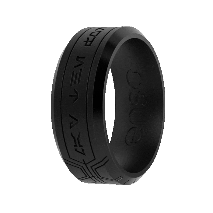 Star Wars™ Silicone Ring - May The Force Be With You - Obsidian