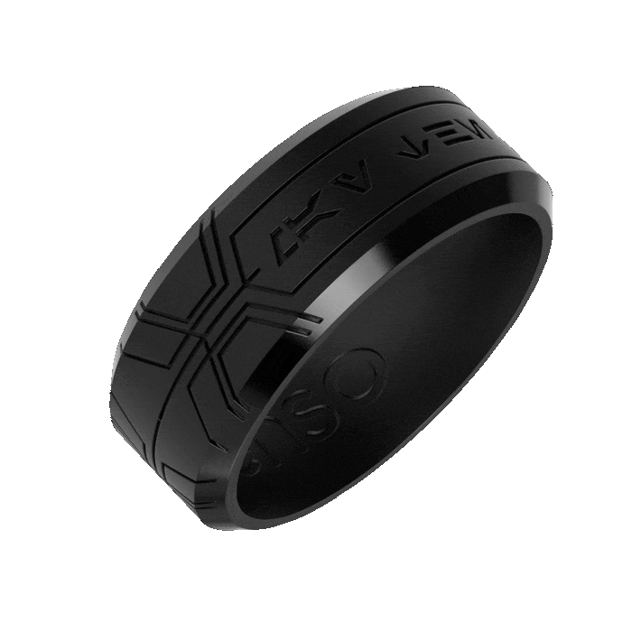 Star Wars™ Silicone Ring - May The Force Be With You - Obsidian