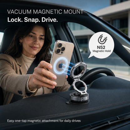 MCM21 Foldable Vacuum Mag Mount