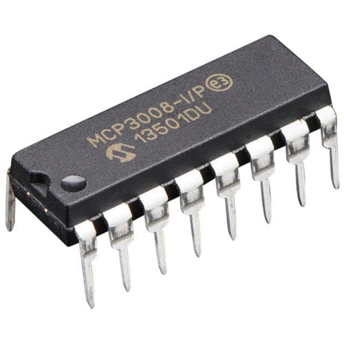 MCP3008 - 8-Channel 10-Bit ADC With SPI Interface by The Pi Hut - The Pi Hut