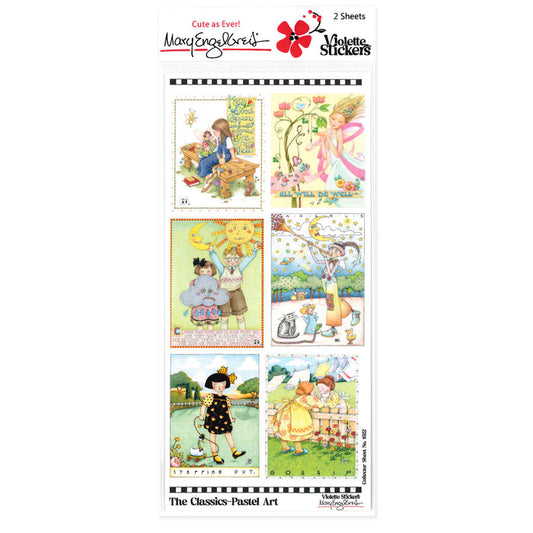 ME Classics Pastel Art Sticker Sheet