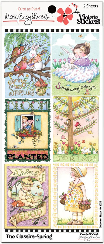 ME Classics Spring Sticker Sheet