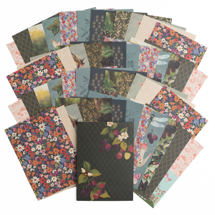 Meadow & Vine Collage Paper Pad - Archer and Olive