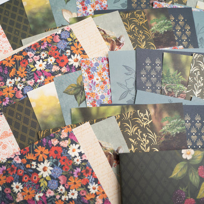 Meadow & Vine Collage Paper Pad - Archer and Olive