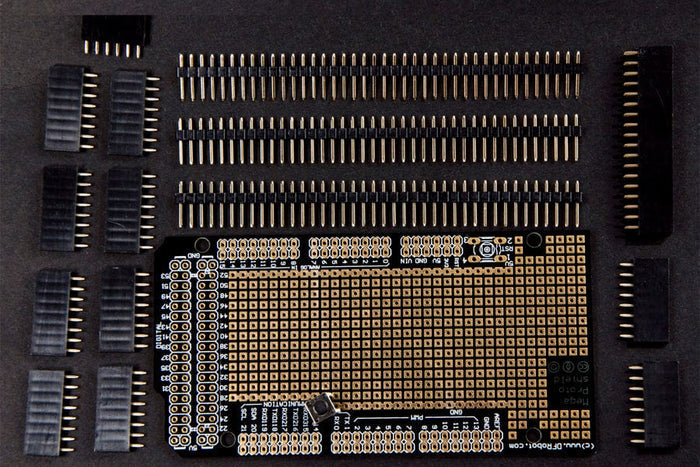 Mega Prototyping Shield for Arduino Mega Due by DFRobot - The Pi Hut