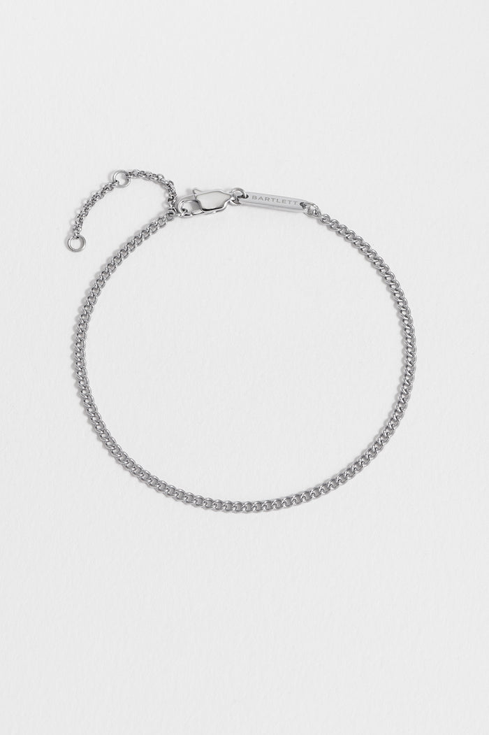 Men's Fine Curb Chain Bracelet