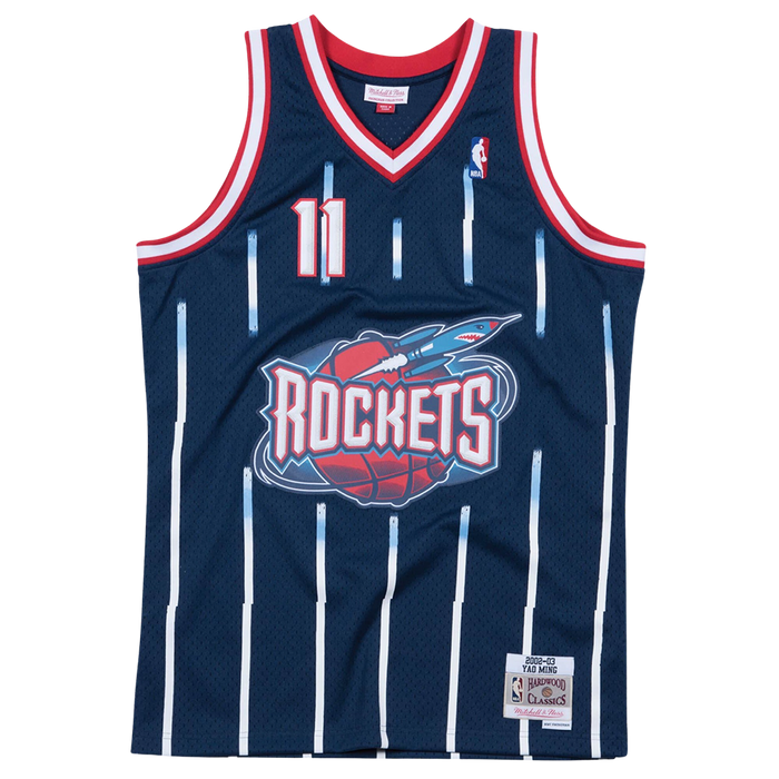 Men's Houston Rockets Mitchell & Ness HWC Yao Ming Swingman Jersey
