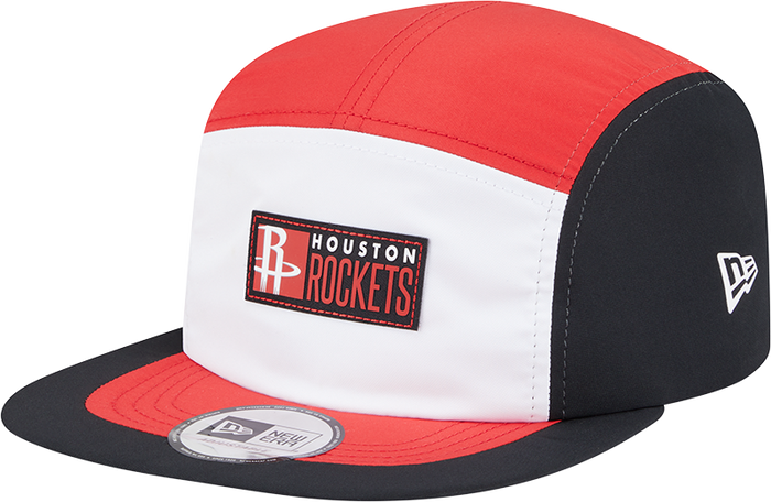 Men's Houston Rockets New Era Camper Color Block Adjustable Cap