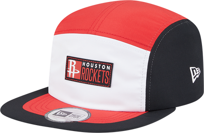 Men's Houston Rockets New Era Camper Color Block Adjustable Cap
